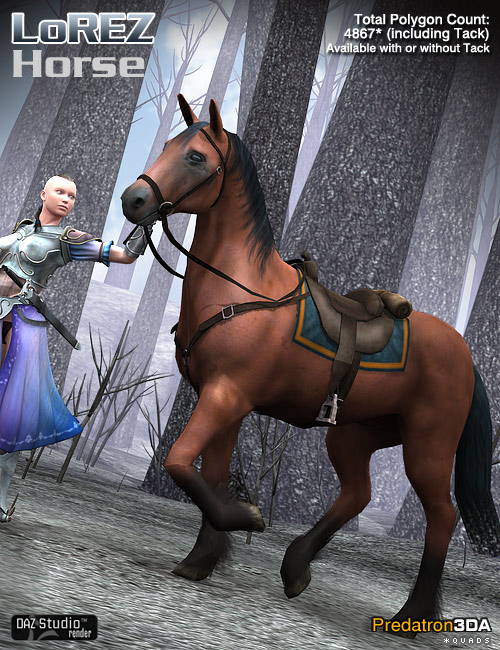 LoREZ Animals Bundle | Daz 3D
