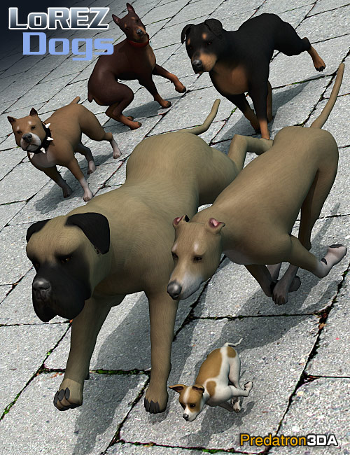 LoREZ Animals Bundle | Daz 3D