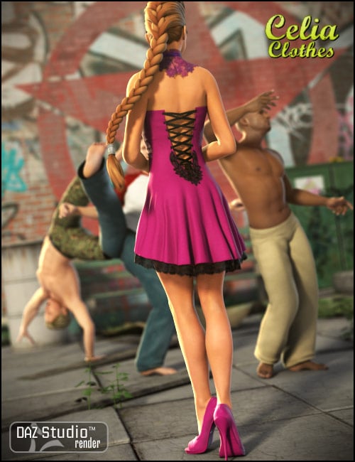 Celia Clothes Celia Clothes by: , 3D Models by Daz 3D