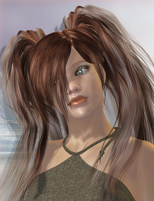 Just Real Charly Hair Just Real Charly Hair by: ForbiddenWhispers, 3D Models by Daz 3D