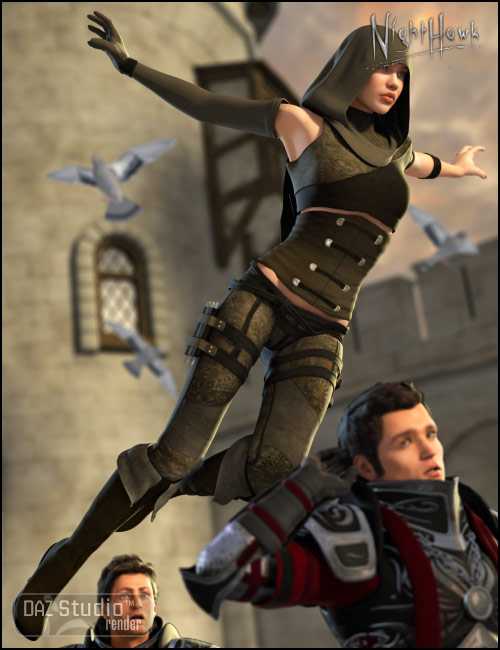 Nighthawk for V4 Nighthawk for V4 by: Barbara Brundon, 3D Models by Daz 3D