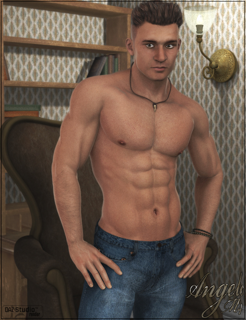 Angelo for M4 by: Morris, 3D Models by Daz 3D