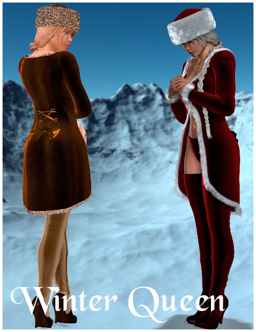 Winter Queen Outfit | Daz 3D