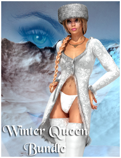 Winter Queen Bundle by: Nathy Design, 3D Models by Daz 3D