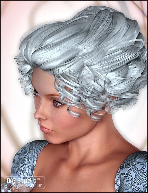 Twyla Hair Twyla Hair by: goldtassel, 3D Models by Daz 3D