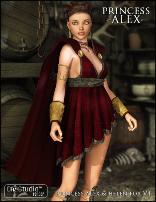 Princess Alex Princess Alex by: LesthatVal3dart, 3D Models by Daz 3D