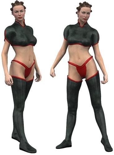 Victoria 3.0 Fantasy Sci-Fi Uniform by: , 3D Models by Daz 3D