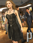 Daiquiri Dress for V4 by: Ravenhair, 3D Models by Daz 3D
