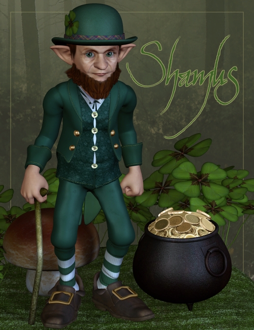 Shamus O'Shaughnessy for K4 by: ThorneSarsa, 3D Models by Daz 3D