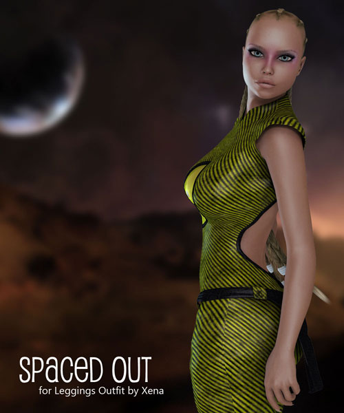 Spaced Out by: Belladzines, 3D Models by Daz 3D