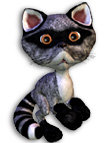 Toony Cat by: Capsces Digital Ink, 3D Models by Daz 3D