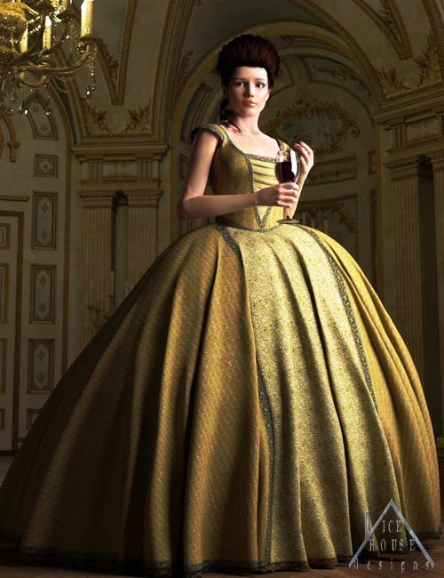 Belle Of The Ball by: , 3D Models by Daz 3D