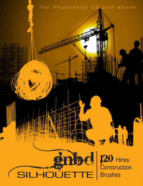 GNBD Construction Brushes by: Giko, 3D Models by Daz 3D