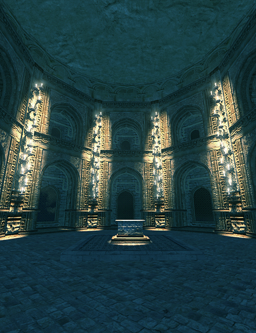 Round Tomb Round Tomb by: SoulessEmpathy, 3D Models by Daz 3D