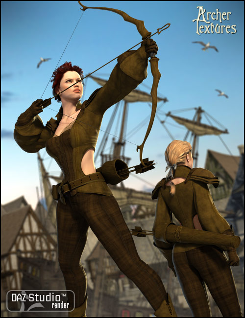 Archer Textures by: outoftouch, 3D Models by Daz 3D