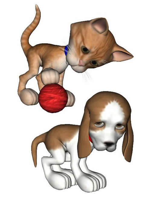 Toonimal Playtime Poses Toonimal Playtime Poses by: Digiport, 3D Models by Daz 3D