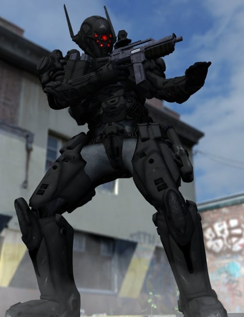AR Ghost Marines by: DzFire, 3D Models by Daz 3D