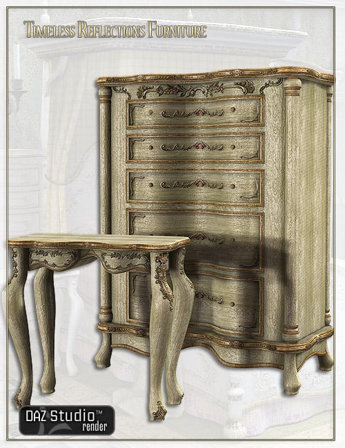 Timeless Reflections Furniture by: LaurieS, 3D Models by Daz 3D