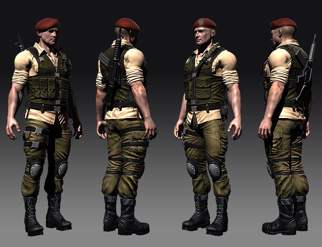 Veteran War Dog for M4 by: Luthbel, 3D Models by Daz 3D