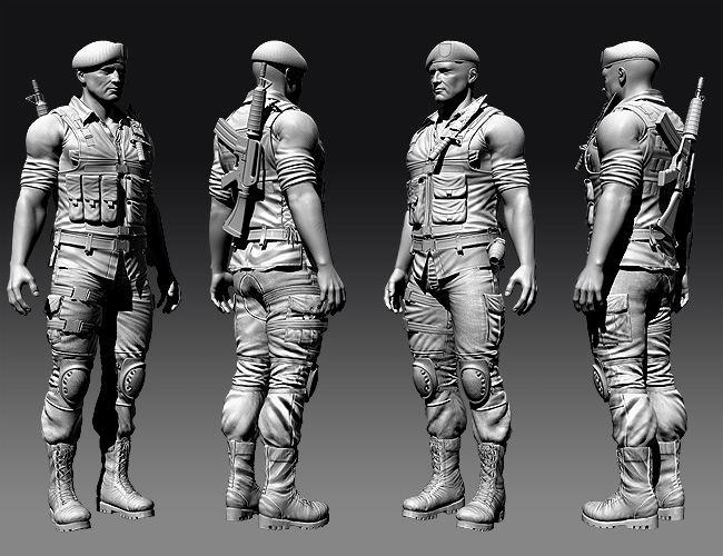 Veteran War Dog for M4 by: Luthbel, 3D Models by Daz 3D