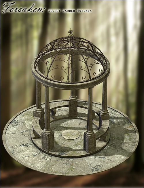 Forsaken: Secret Garden Rotunda Forsaken: Secret Garden Rotunda by: ForbiddenWhispersFWDesign, 3D Models by Daz 3D