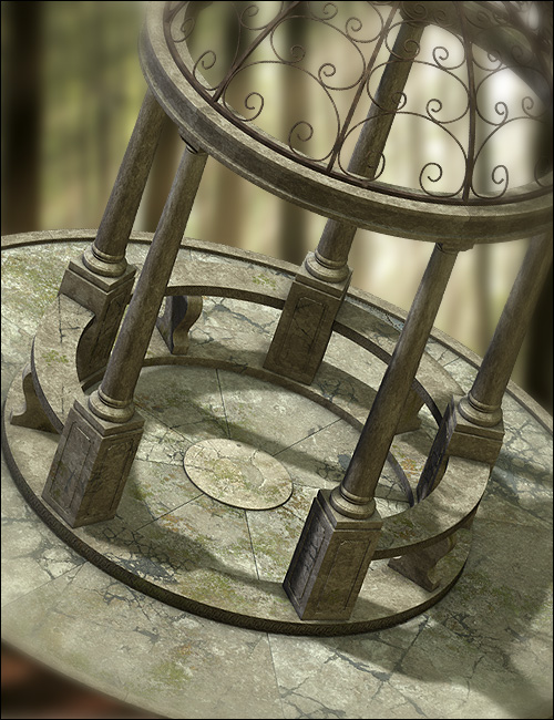 Forsaken: Secret Garden Rotunda Forsaken: Secret Garden Rotunda by: ForbiddenWhispersFWDesign, 3D Models by Daz 3D