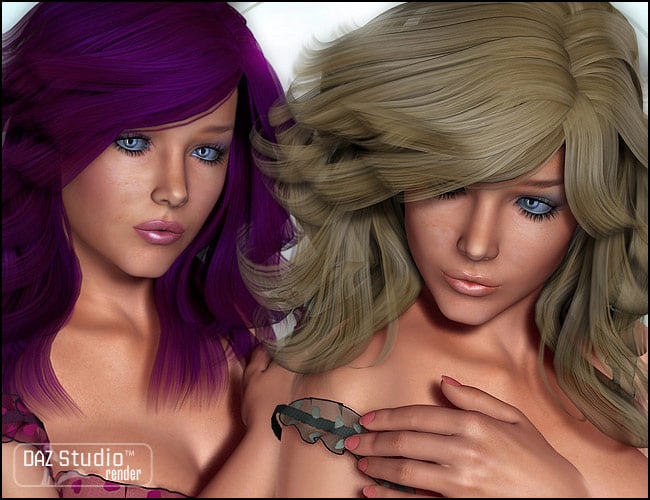 Farrah Hair Textures Farrah Hair Textures by: , 3D Models by Daz 3D