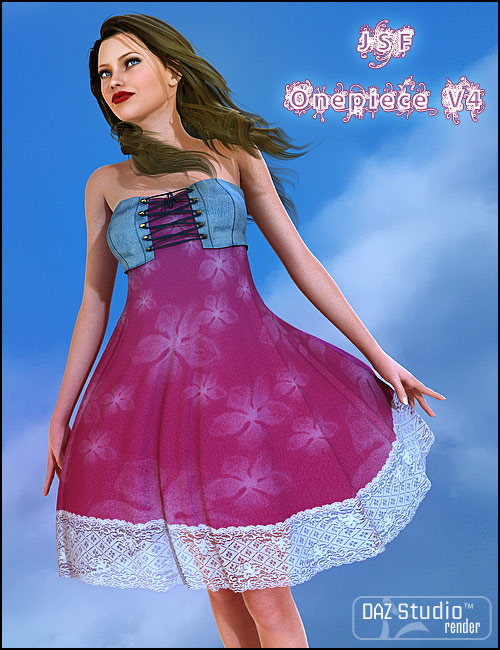 Japanese Style Fashion Onepiece V4A4G4 Elite | Daz 3D