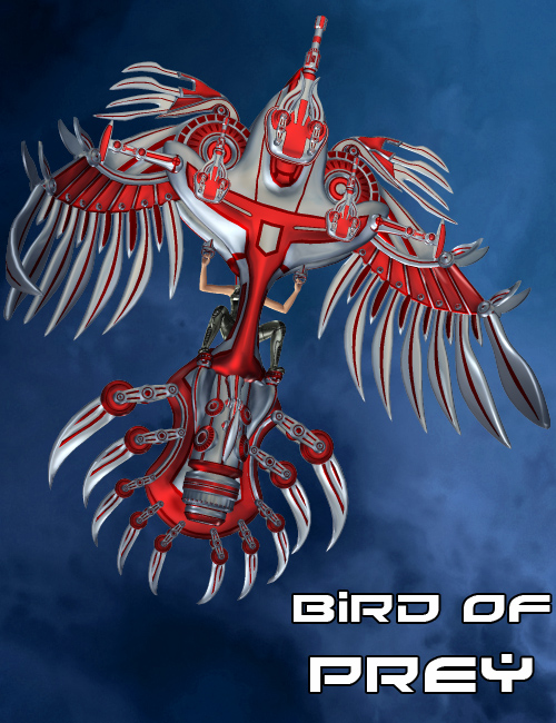 Bird of Prey by: midnight_stories, 3D Models by Daz 3D