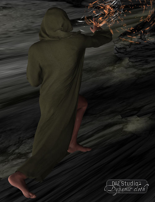 Dynamic Fantasy Robe Dynamic Fantasy Robe by: SimonWMOptiTex, 3D Models by Daz 3D