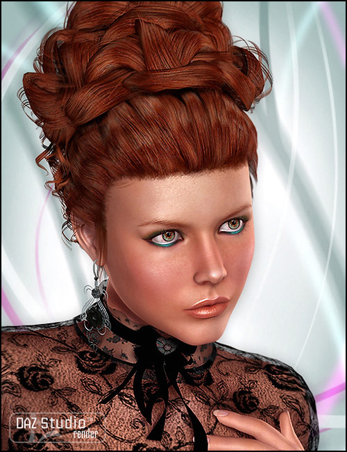 Royal Princess Hair by: goldtassel, 3D Models by Daz 3D