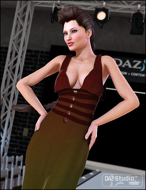 Exotic Movie Dress Textures by: outoftouch, 3D Models by Daz 3D