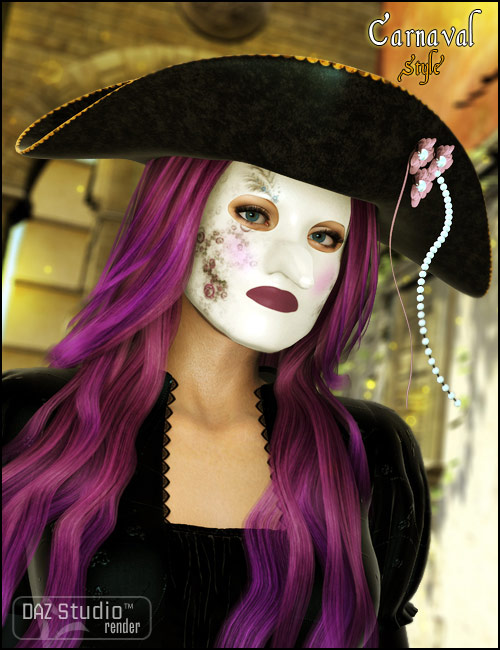 Carnaval Style by: Nathy Design, 3D Models by Daz 3D