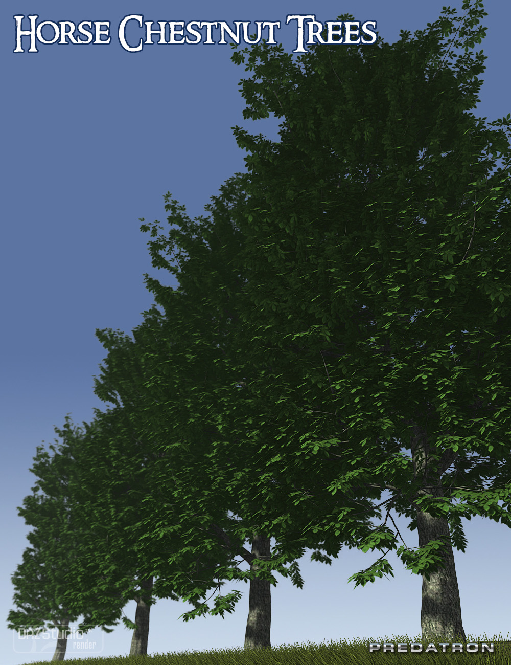 Predatron Horse Chestnut Trees by: Predatron, 3D Models by Daz 3D