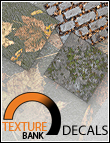 Texture Bank Vol 1 Decals Texture Bank Vol 1 Decals by: ForbiddenWhispers, 3D Models by Daz 3D