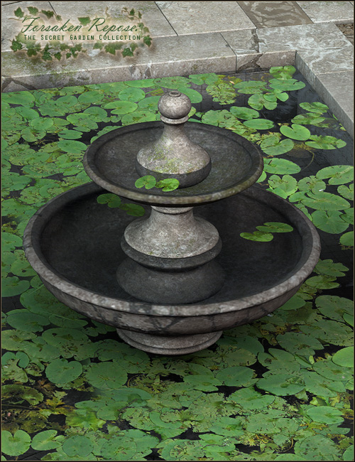 Forsaken Secret Garden Repose Forsaken Secret Garden Repose by: FWDesignForbiddenWhispers, 3D Models by Daz 3D