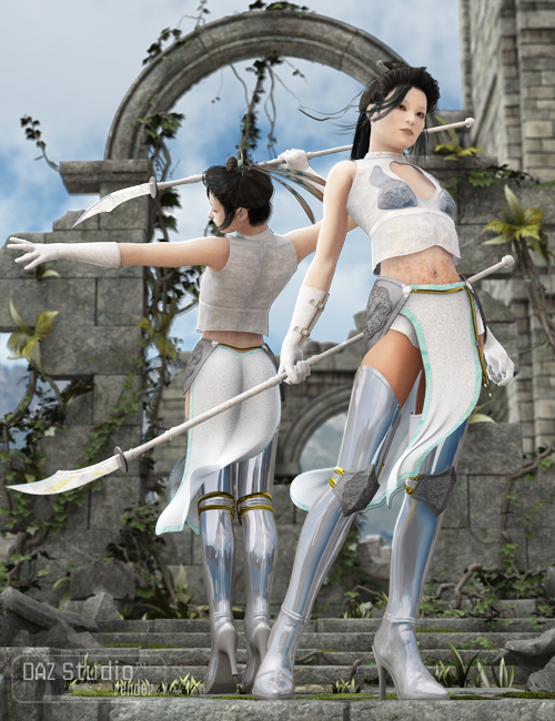 Blade Maiden Blade Maiden by: Barbara BrundonGuarie, 3D Models by Daz 3D