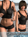 Casual Actions Poses for V4 Casual Actions Poses for V4 by: ironman13, 3D Models by Daz 3D