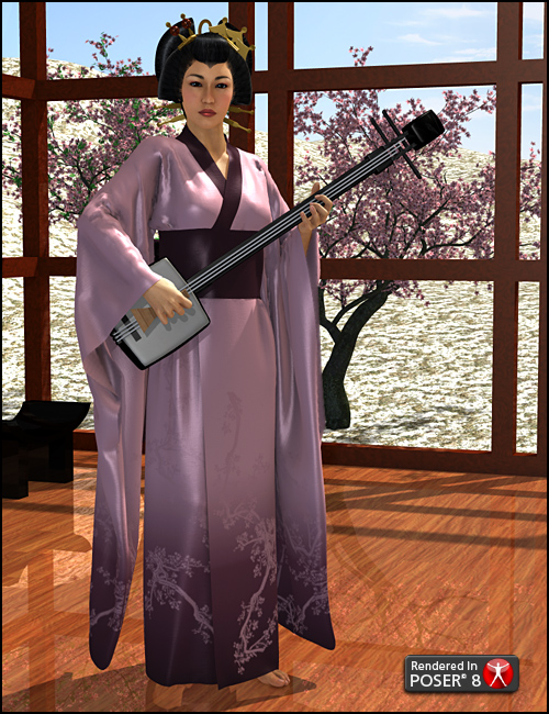 Dynamic Kimono for Poser Dynamic Kimono for Poser by: DraagonStormOptiTex, 3D Models by Daz 3D