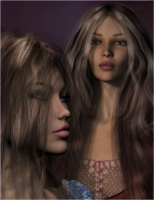 Evangelique and Beloved Pack by: Magix 101, 3D Models by Daz 3D
