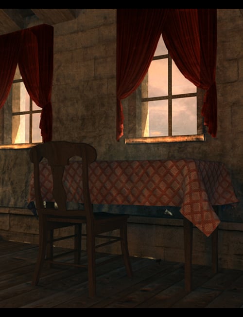 Village Bedroom by: SoulessEmpathy, 3D Models by Daz 3D