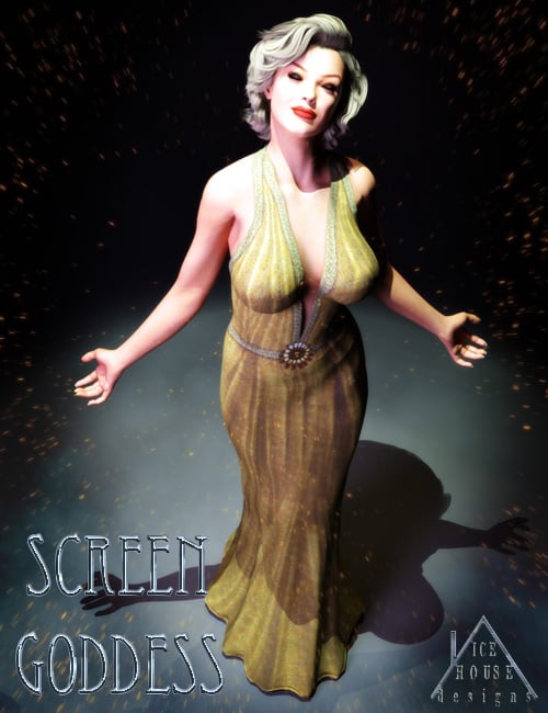 Screen Goddess for the MFD Screen Goddess for the MFD by: MartinJFrost, 3D Models by Daz 3D