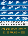 GNBD Clouds PSD and Brushes by: Giko, 3D Models by Daz 3D