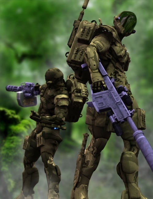 AR Wraith Marines by: DzFireZeroDays, 3D Models by Daz 3D
