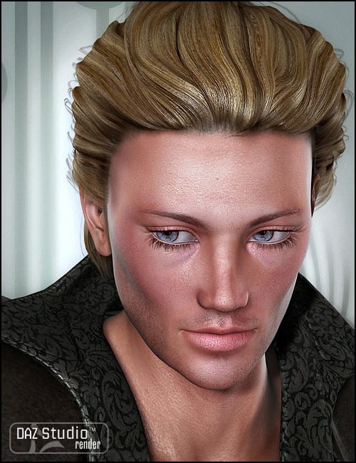 Royal Prince Hair by: goldtasselPropschick, 3D Models by Daz 3D