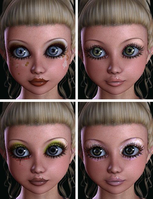 Nomi for V4 and A4 by: , 3D Models by Daz 3D