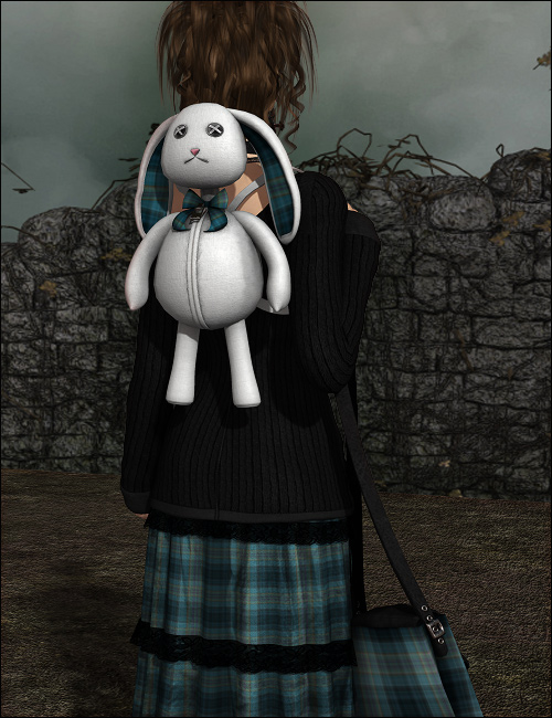 Gothic Bunny Dazed by: Sarsa, 3D Models by Daz 3D