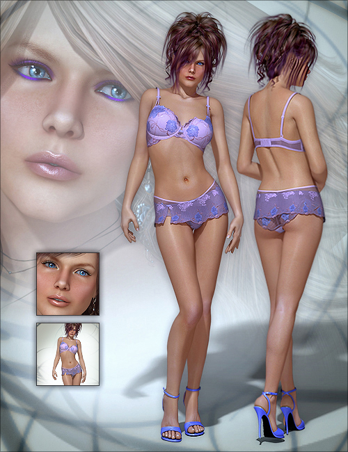 Caroline by: addy, 3D Models by Daz 3D