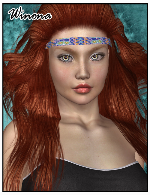 Winona Windhair Winona Windhair by: SWAM, 3D Models by Daz 3D