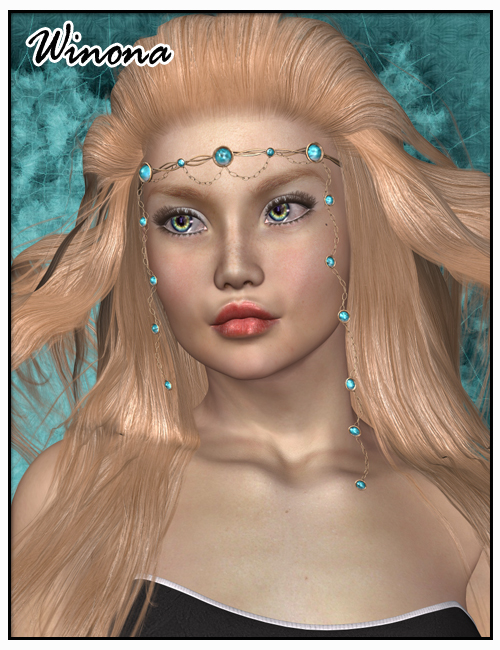 Winona Windhair by: SWAM, 3D Models by Daz 3D